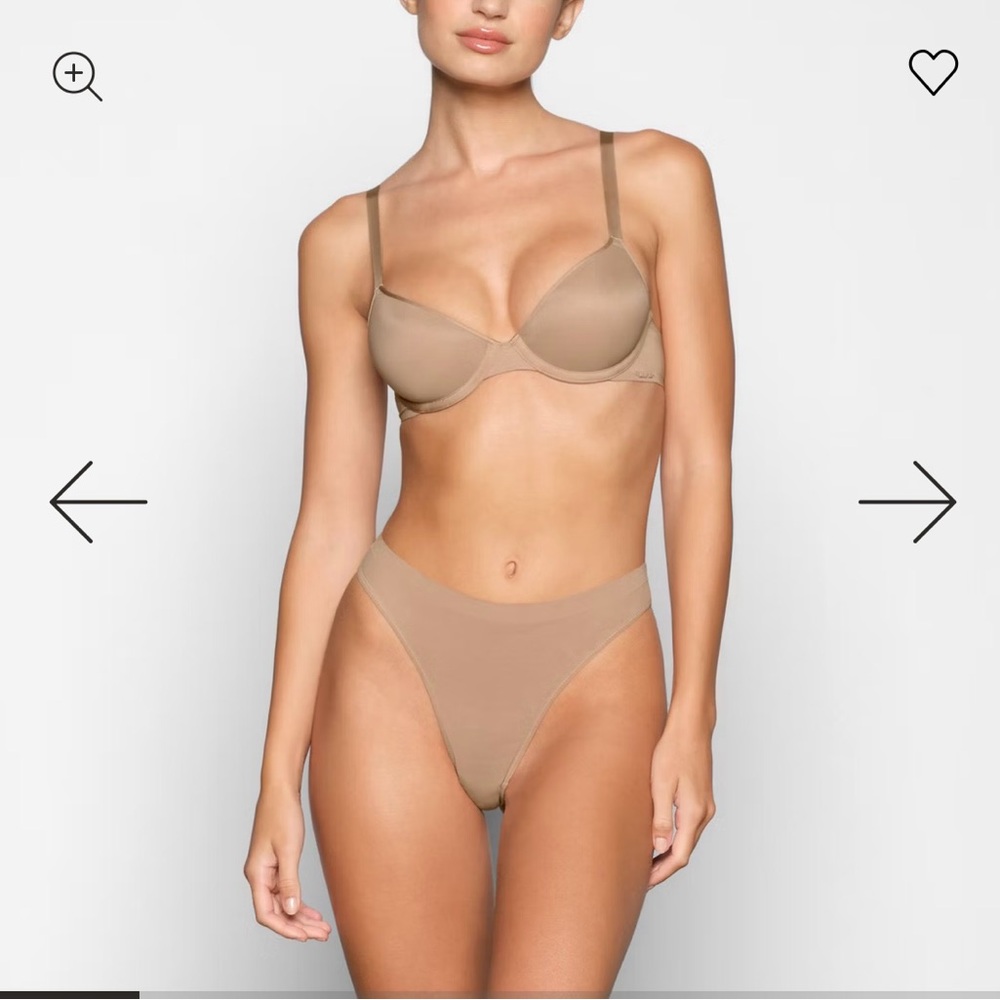 SKIMS 32D Weightless Demi Bra